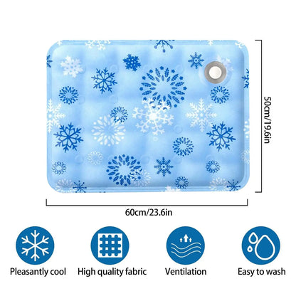 Dog cat Cooling Mat  Water-fill Gel Mat Leakproof Washable Cat Sleeping Cooling Mat For Dog Cat Puppy Kitten Small Animals