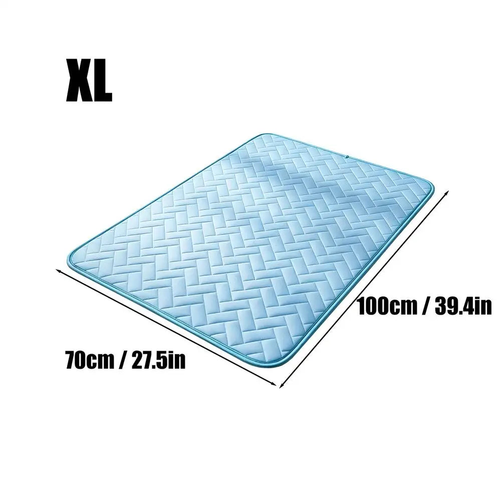 Dog Cooling Mat Summer Pet Cold Bed Extra Large For Small Big Dogs Pet Accessories Cat Durable Blanket Sofa Cat Ice Pad Blanket