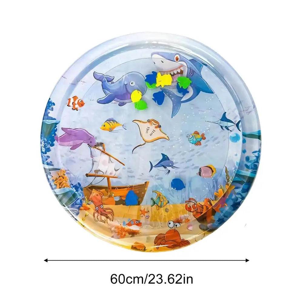 dog Play Mat Interactive Cooling Sensory Cooling dog Water Sensory Mat for Puppy Kitten Indoor Outdoor Home Living Room Bedroom