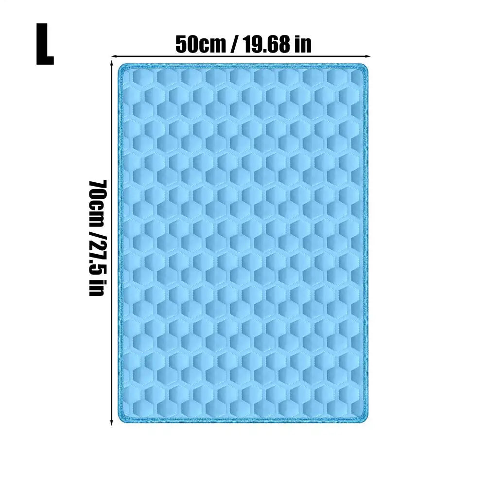 Dog Cooling Mat Summer Pet Cold Bed Extra Large For Small Big Dogs Pet Accessories Cat Durable Blanket Sofa Cat Ice Pad Blanket