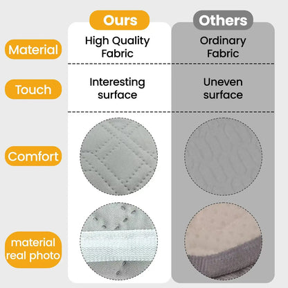Dog Cooling Mat 45x35cm Self Cooling Pet Pad Soft Sweat Absorbent Sleeping Rug for Cats Summer Chill Cushion for Crate Kennel