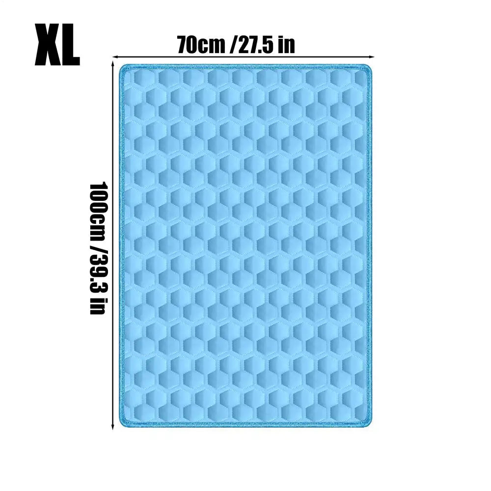 Dog Cooling Mat Summer Pet Cold Bed Extra Large For Small Big Dogs Pet Accessories Cat Durable Blanket Sofa Cat Ice Pad Blanket
