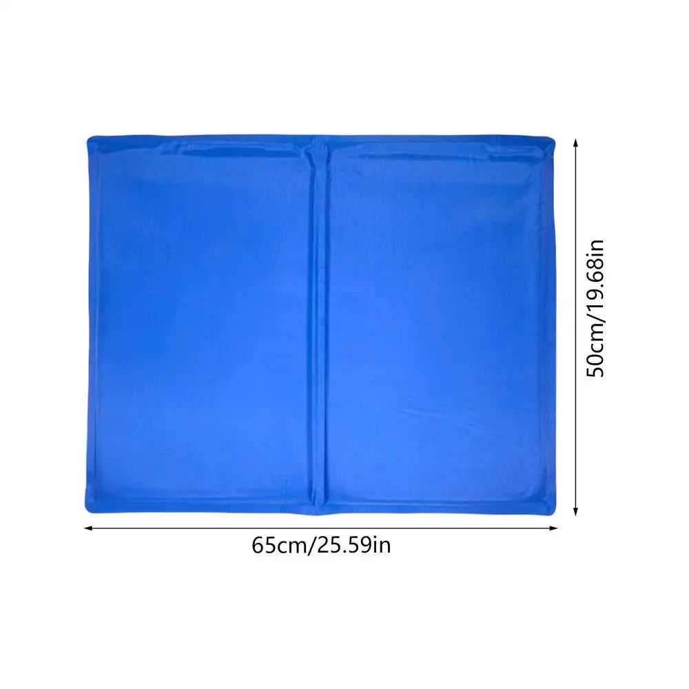 Cooling Mat for Dogs Self Cooling Ice Pad Portable Cats Sleeping Resting Gel Mat for Summer Relaxation Napping Crate Hot Weather