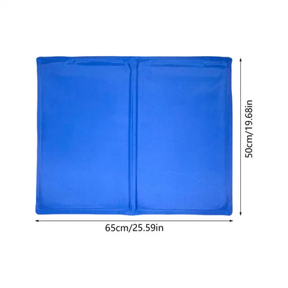 Cooling Mat for Dogs Self Cooling Ice Pad Portable Cats Sleeping Resting Gel Mat for Summer Relaxation Napping Crate Hot Weather