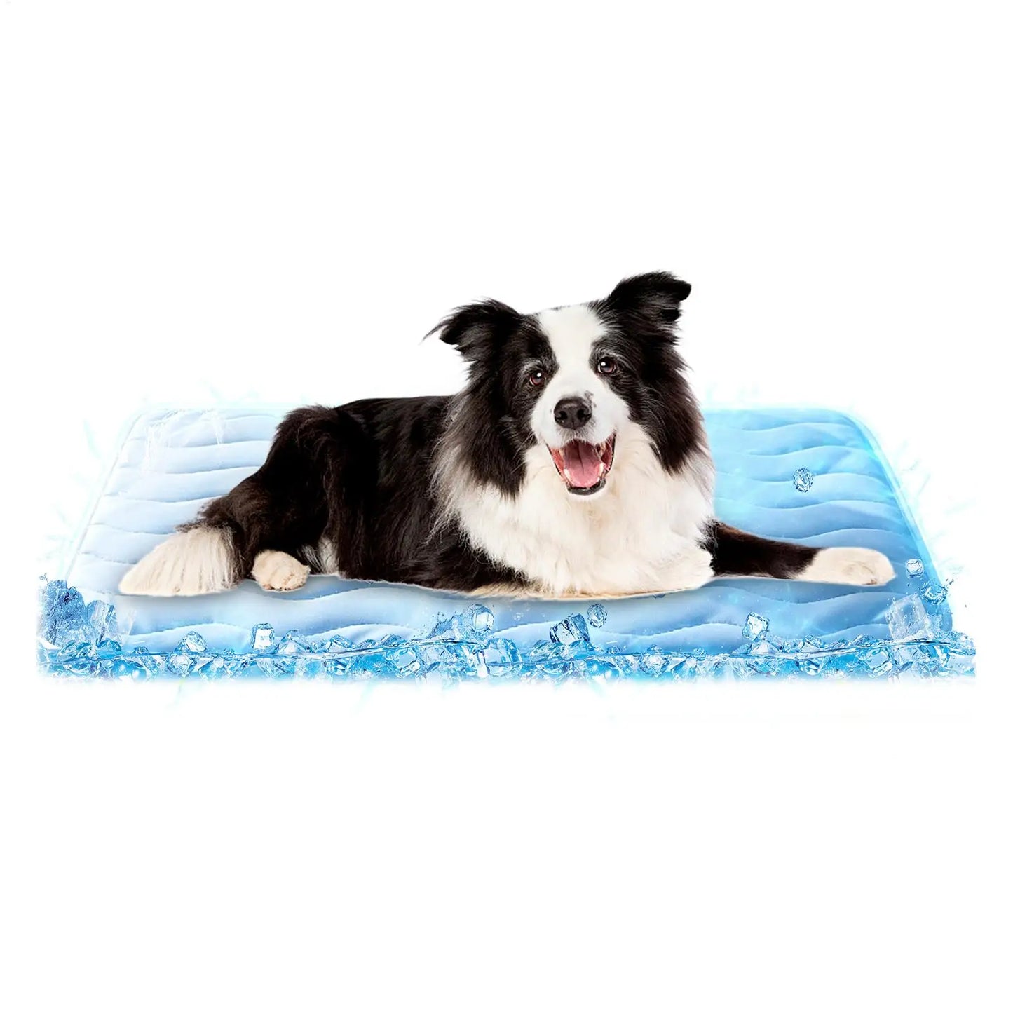 Cooling Mat for Dogs Breathable Washable Non-Slip Cat Cooling Mat for Puppy Sleeping Summer Outdoor Indoor Car Travel Crate Cage