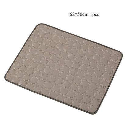 Dog Cooling Mat Dog Cooling Pad for Kennels, Crates, Cars, Indoor & Outdoor Ice Silk Cooling Mat for Extra Large Dogs Puppy Cats