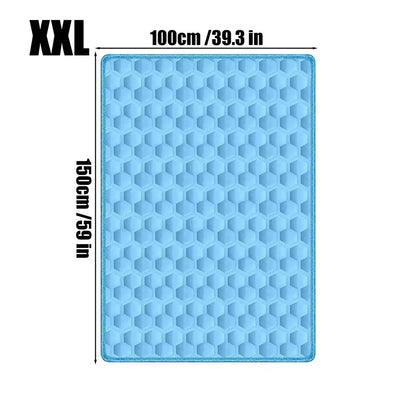 Dog Cooling Mat Summer Pet Cold Bed Extra Large For Small Big Dogs Pet Accessories Cat Durable Blanket Sofa Cat Ice Pad Blanket