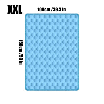 Dog Cooling Mat Summer Pet Cold Bed Extra Large For Small Big Dogs Pet Accessories Cat Durable Blanket Sofa Cat Ice Pad Blanket