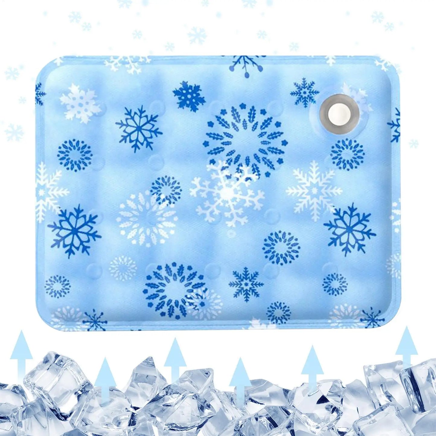 Dog cat Cooling Mat  Water-fill Gel Mat Leakproof Washable Cat Sleeping Cooling Mat For Dog Cat Puppy Kitten Small Animals