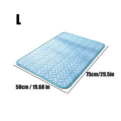 Dog Cooling Mat Summer Pet Cold Bed Extra Large For Small Big Dogs Pet Accessories Cat Durable Blanket Sofa Cat Ice Pad Blanket